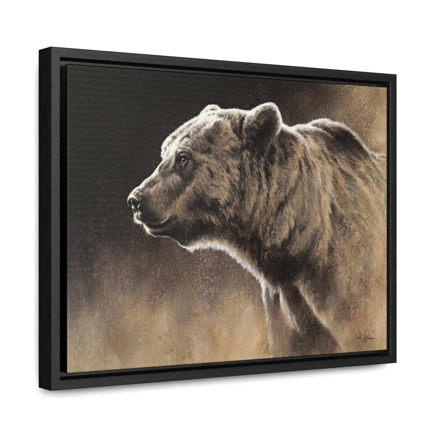 "Grizzly" Gallery Wrapped/Framed Canvas