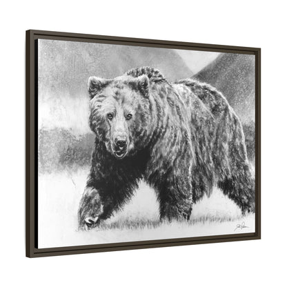Grizzly II" Framed Canvas
