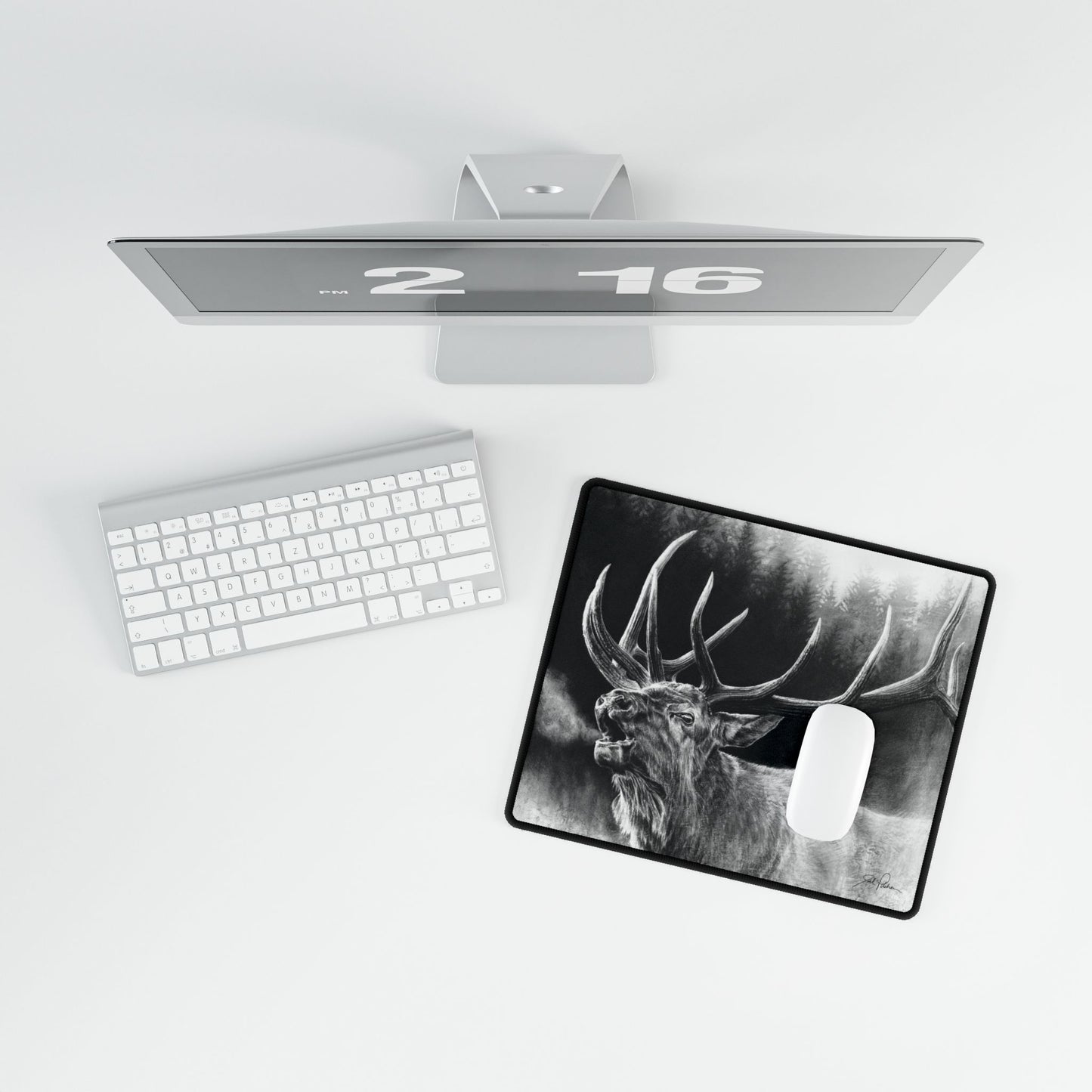 "Bugle Boy" Mouse Pad