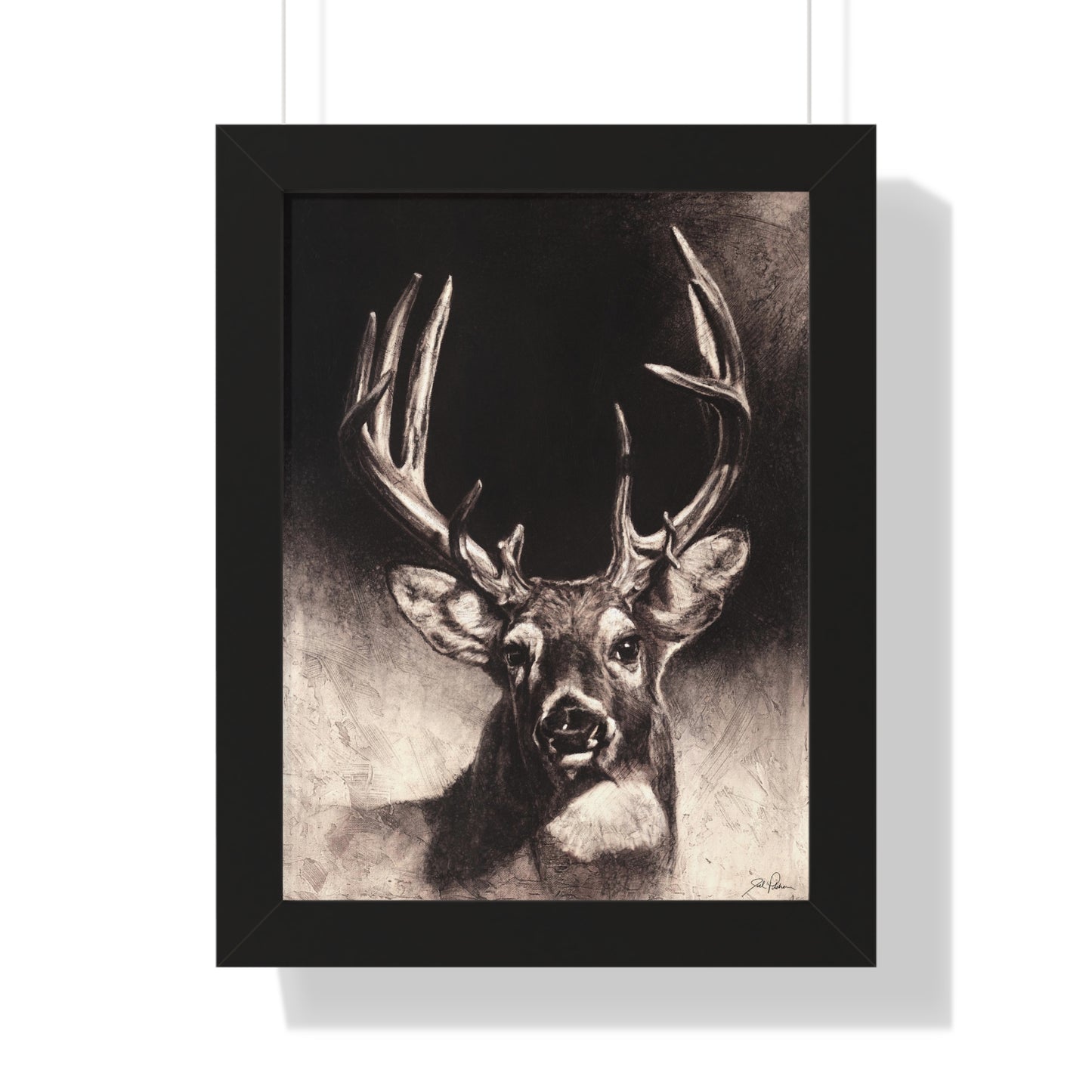 "Nice Buck" Framed Paper Print