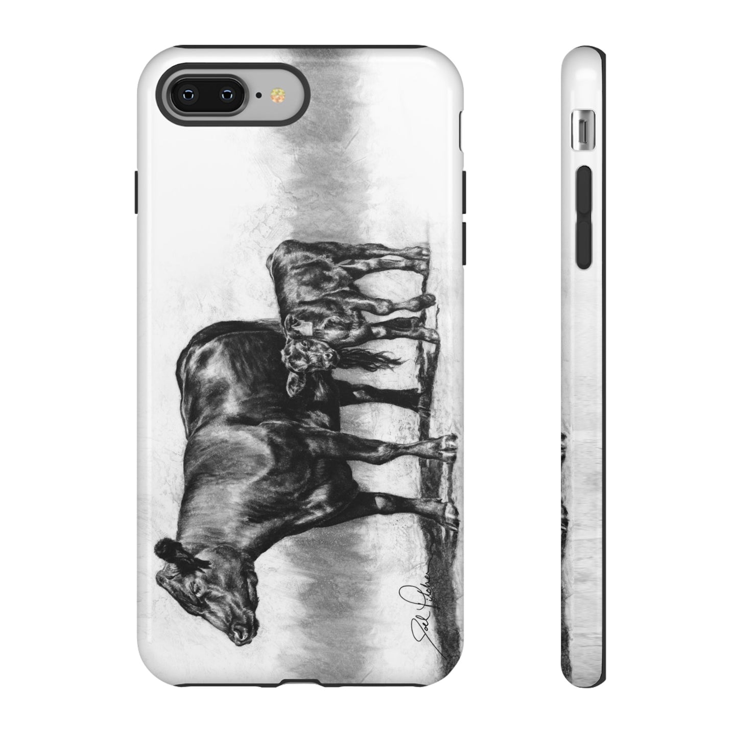 "Mama Cow & Calf" Smart Phone Tough Case