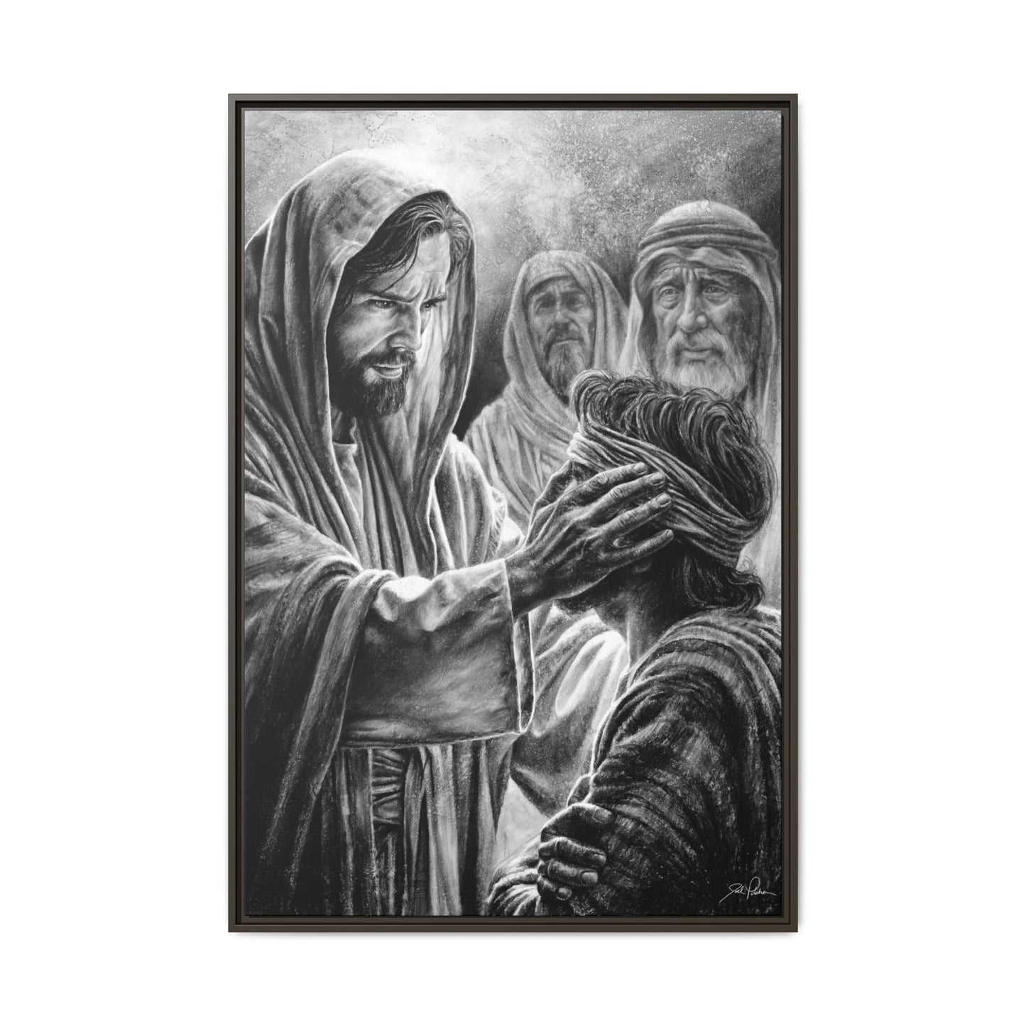 "That We May See" Framed Canvas