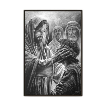 "That We May See" Framed Canvas