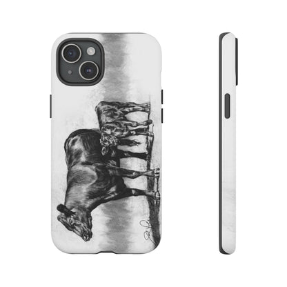 "Mama Cow & Calf" Smart Phone Tough Case