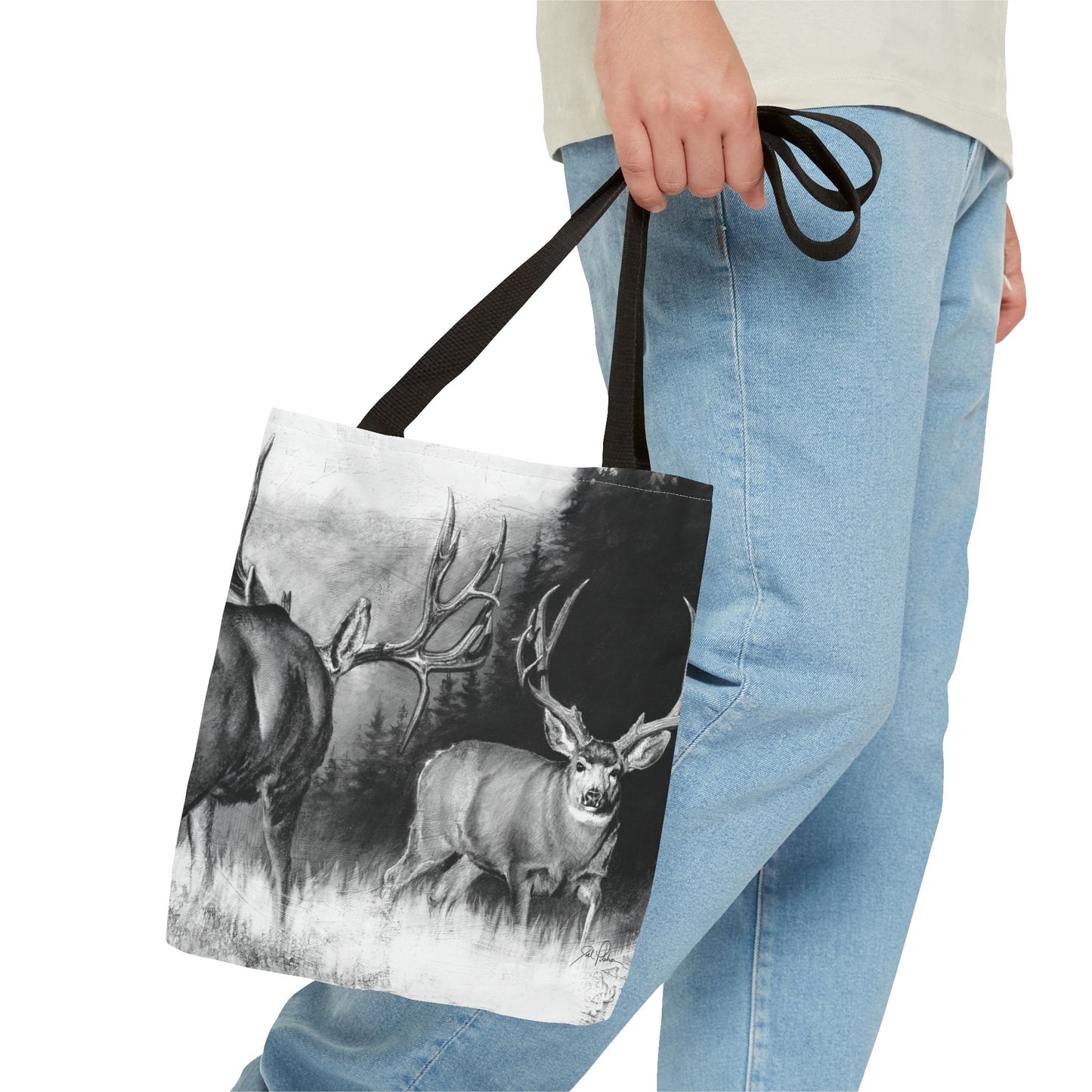 "Face Off" Tote Bag
