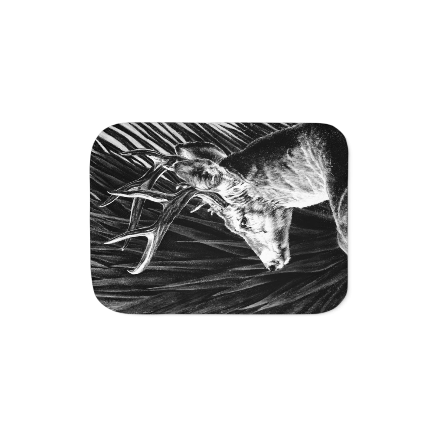 "Coues Buck" Sherpa Blanket.