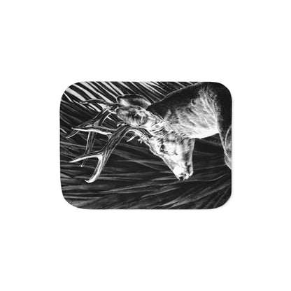 "Coues Buck" Sherpa Blanket.