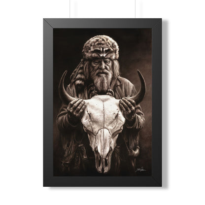 "Legends of the West" Framed Paper Print.