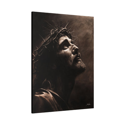 "With His Stripes We Are Healed" Stretched Canvas