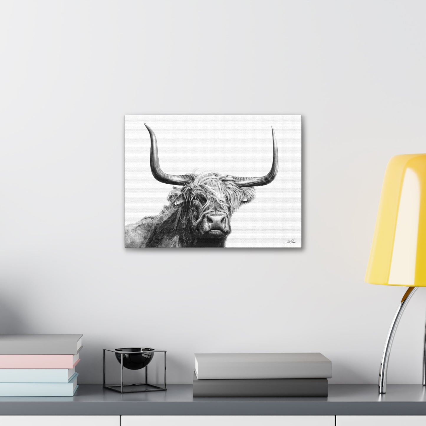 "Highlander" Gallery Wrapped Canvas