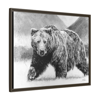 Grizzly II" Framed Canvas