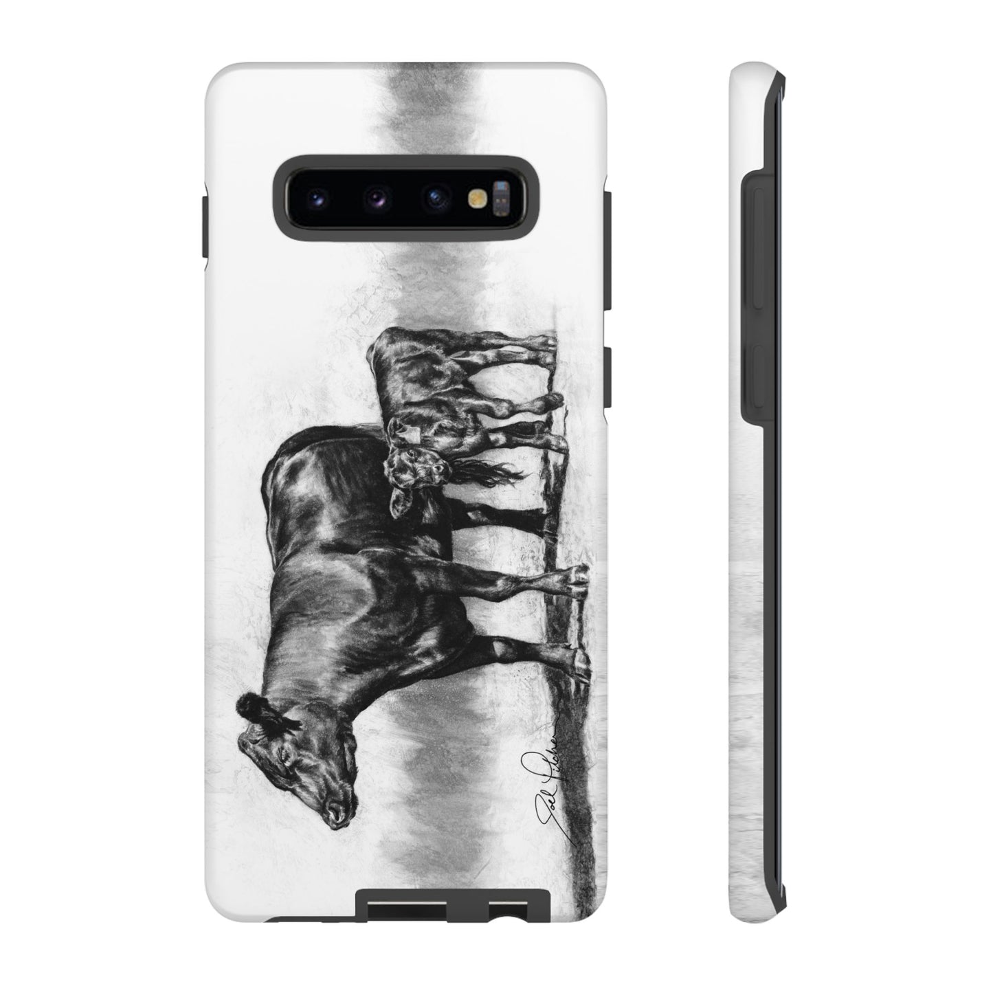 "Mama Cow & Calf" Smart Phone Tough Case