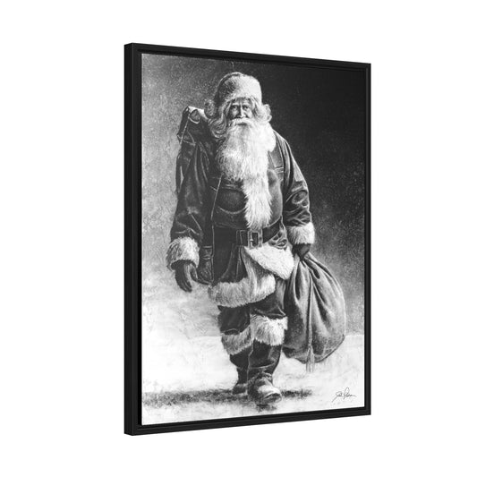 "Right Down Santa Claus Lane" Gallery Wrapped/Framed Canvas