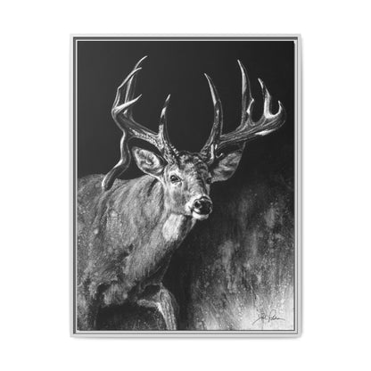 "Jaw Dropper" Framed Canvas