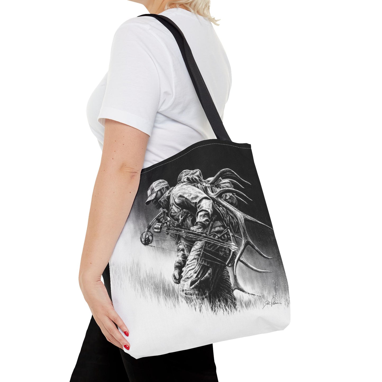 "Uphill Battle" Tote Bag