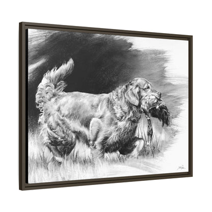 "Good Dog" Framed Canvas