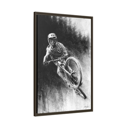 "Mountain Air" Framed Canvas