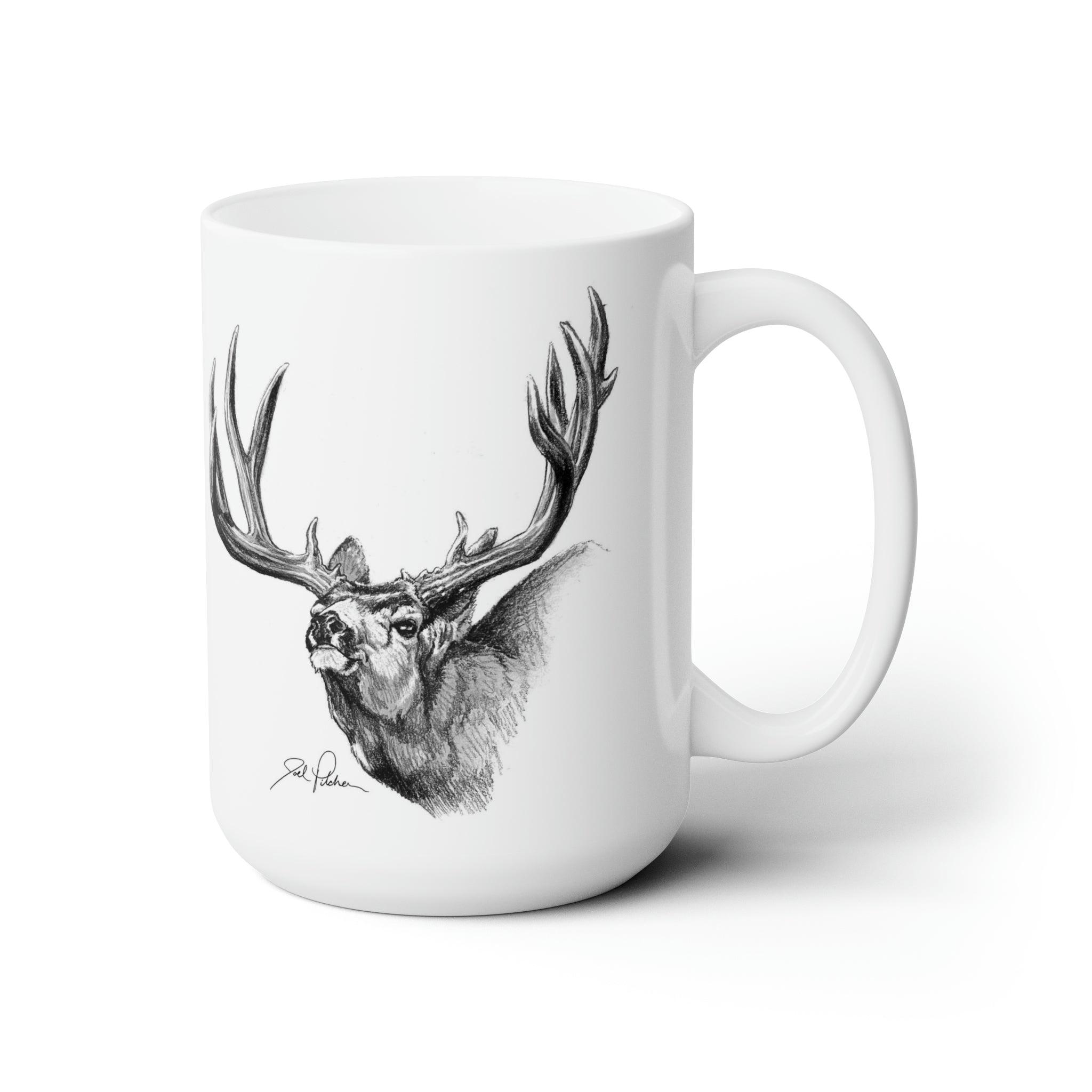 Mule Deer Sketch Mug