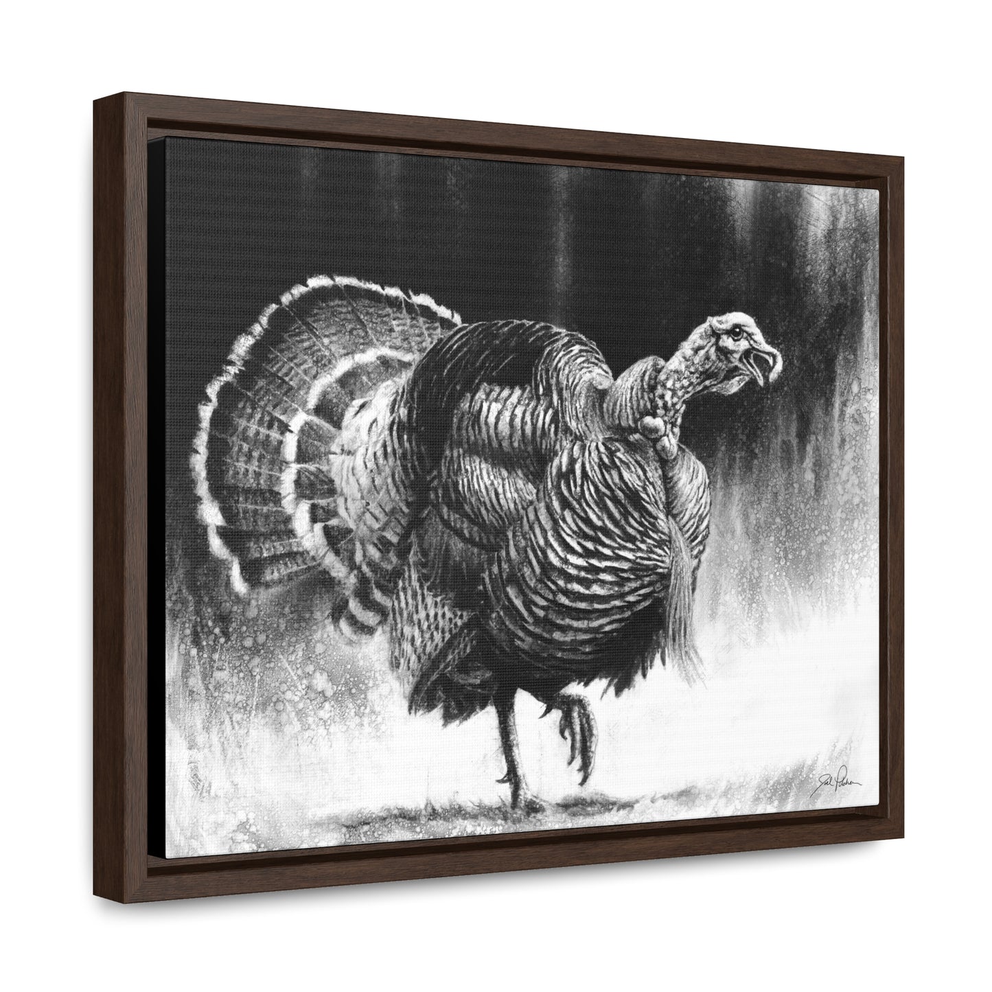 "Gobbler" Gallery Wrapped/Framed Canvas