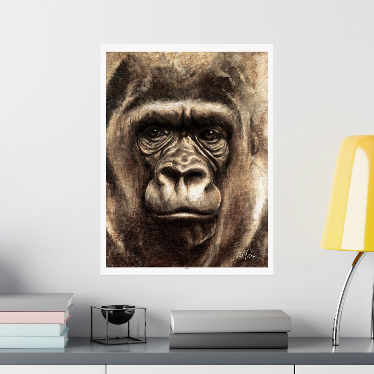 "Gorilla" Premium Matte Paper Print