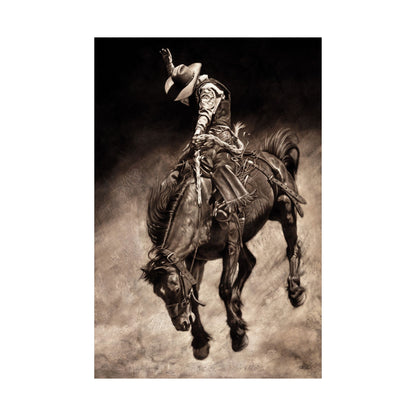 "Giddy Up" Premium Matte Paper Print.