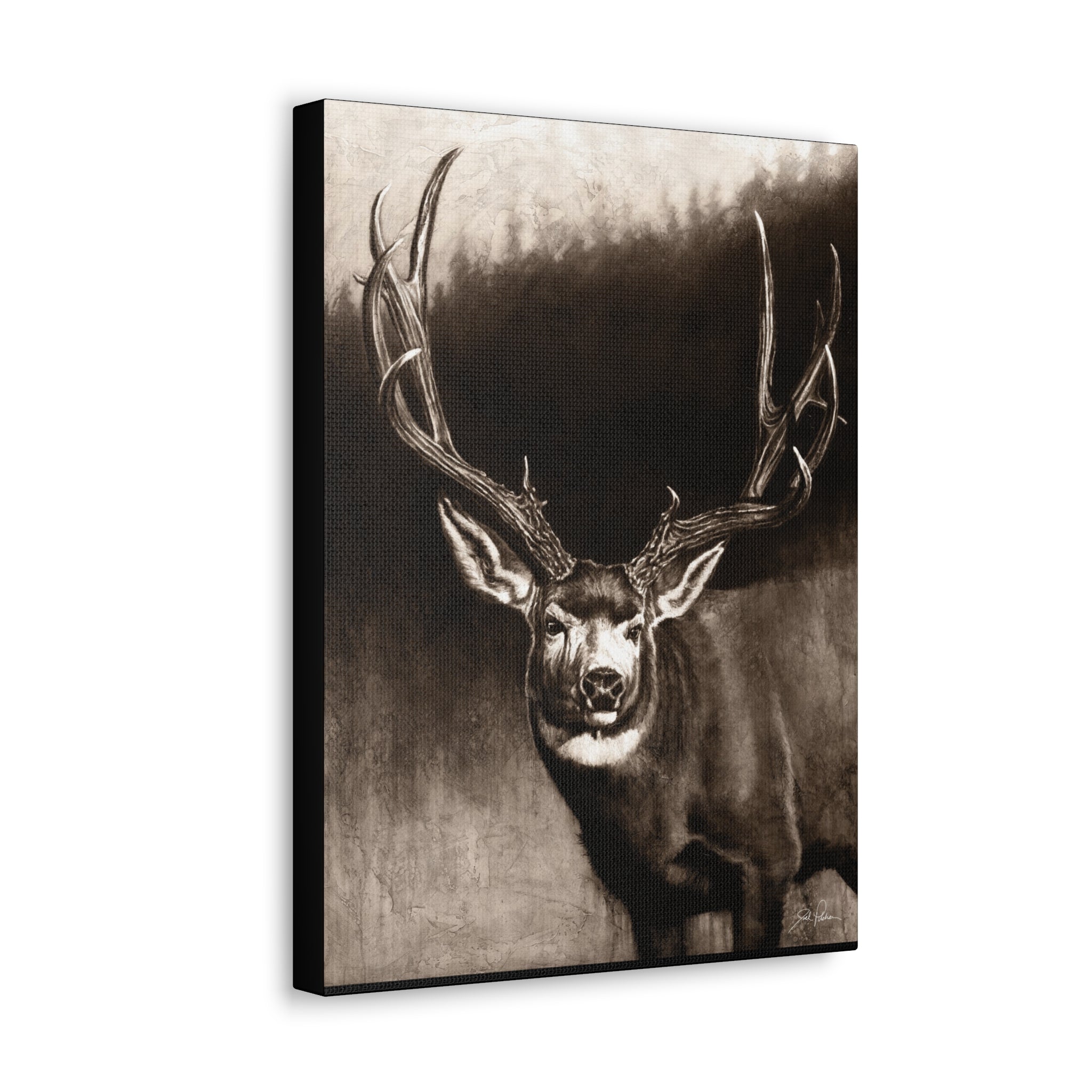 "Muley" Gallery Wrapped Canvas