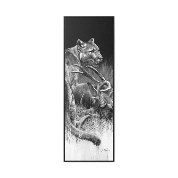 "Food Chain" 20x60 Gallery Wrapped/Framed Canvas