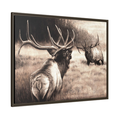 "Ready to Rumble" Framed Canvas