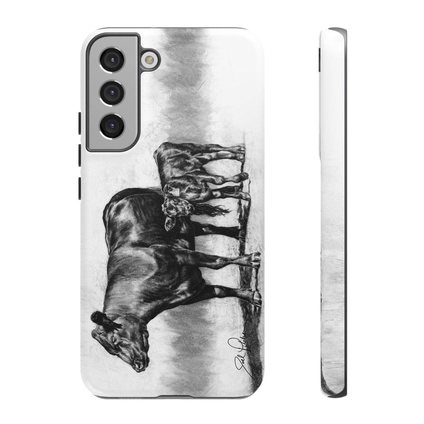 "Mama Cow & Calf" Smart Phone Tough Case