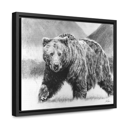 "Grizzly II" Gallery Wrapped/Framed Canvas