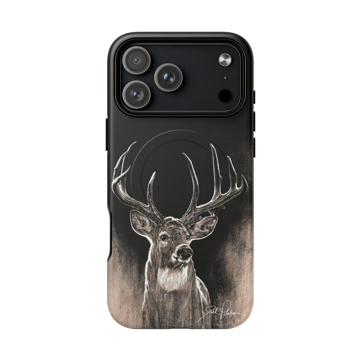 "Backlit Buck" Magnetic Tough Case