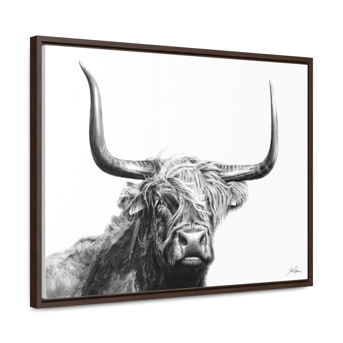 "Highlander" Gallery Wrapped/Framed Canvas