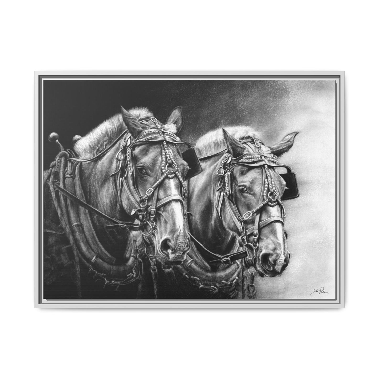 "Dream Team" Framed Canvas