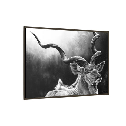 "Kudu" Framed Canvas