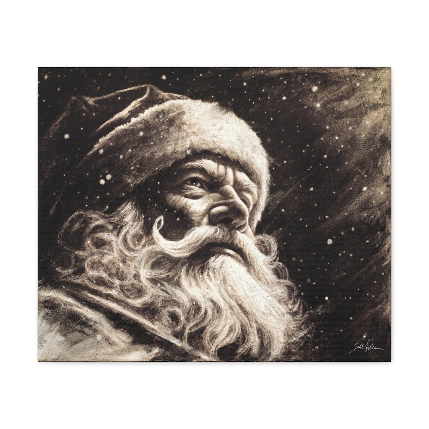 "Kris Kringle" Gallery Wrapped Canvas.