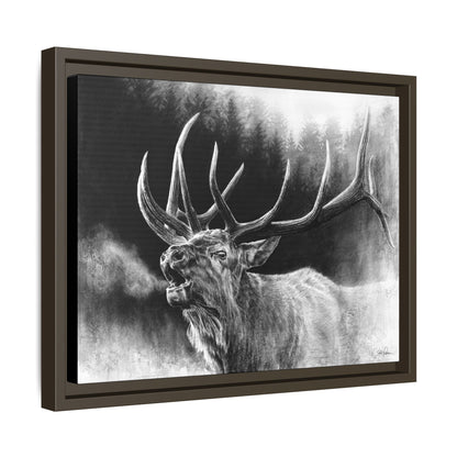 "Bugle Boy" Framed Canvas