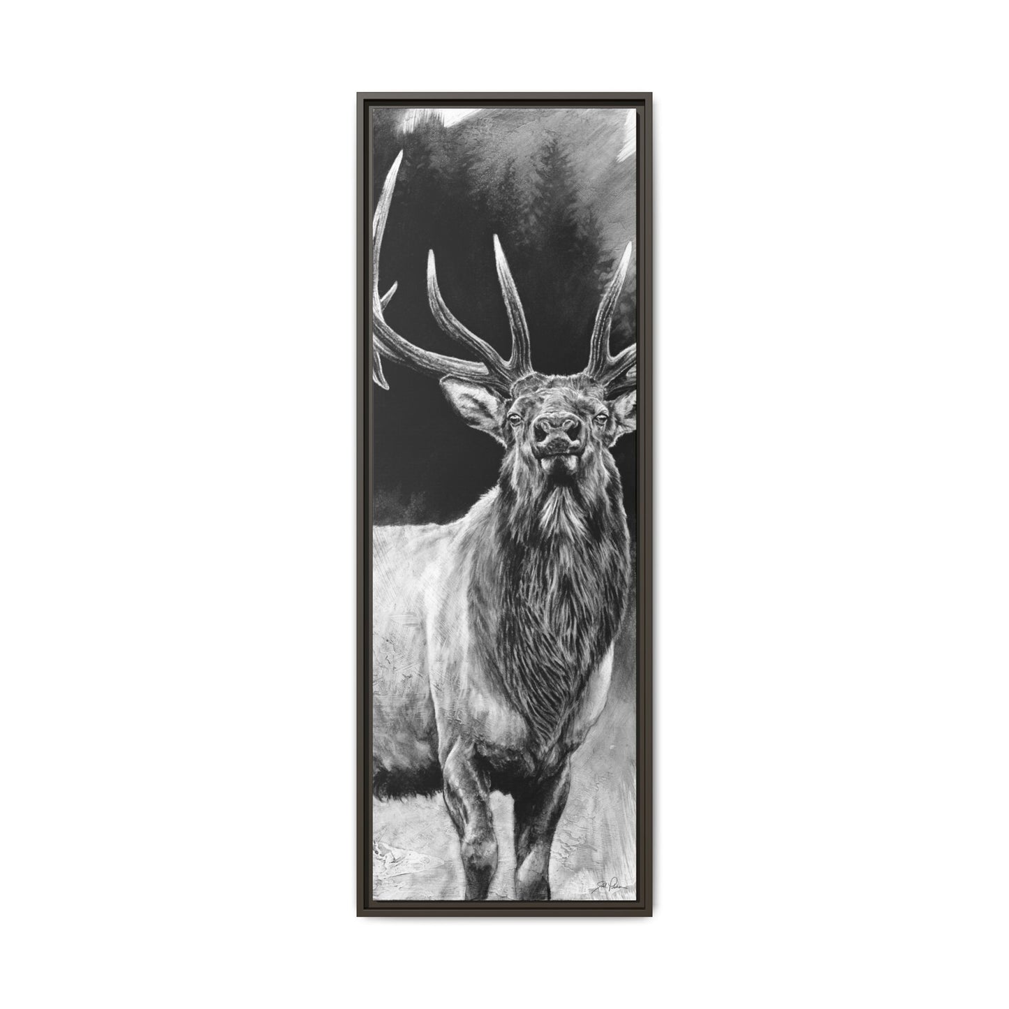 "Standing Tall" Framed Canvas