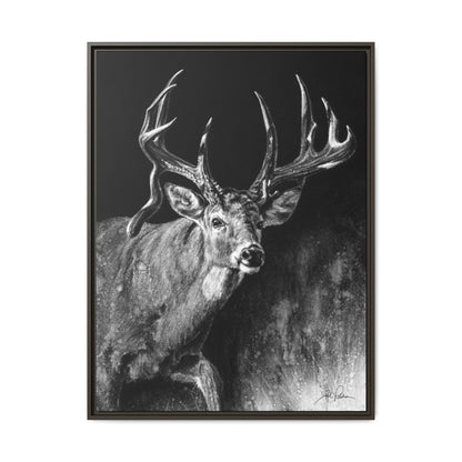 "Jaw Dropper" Framed Canvas