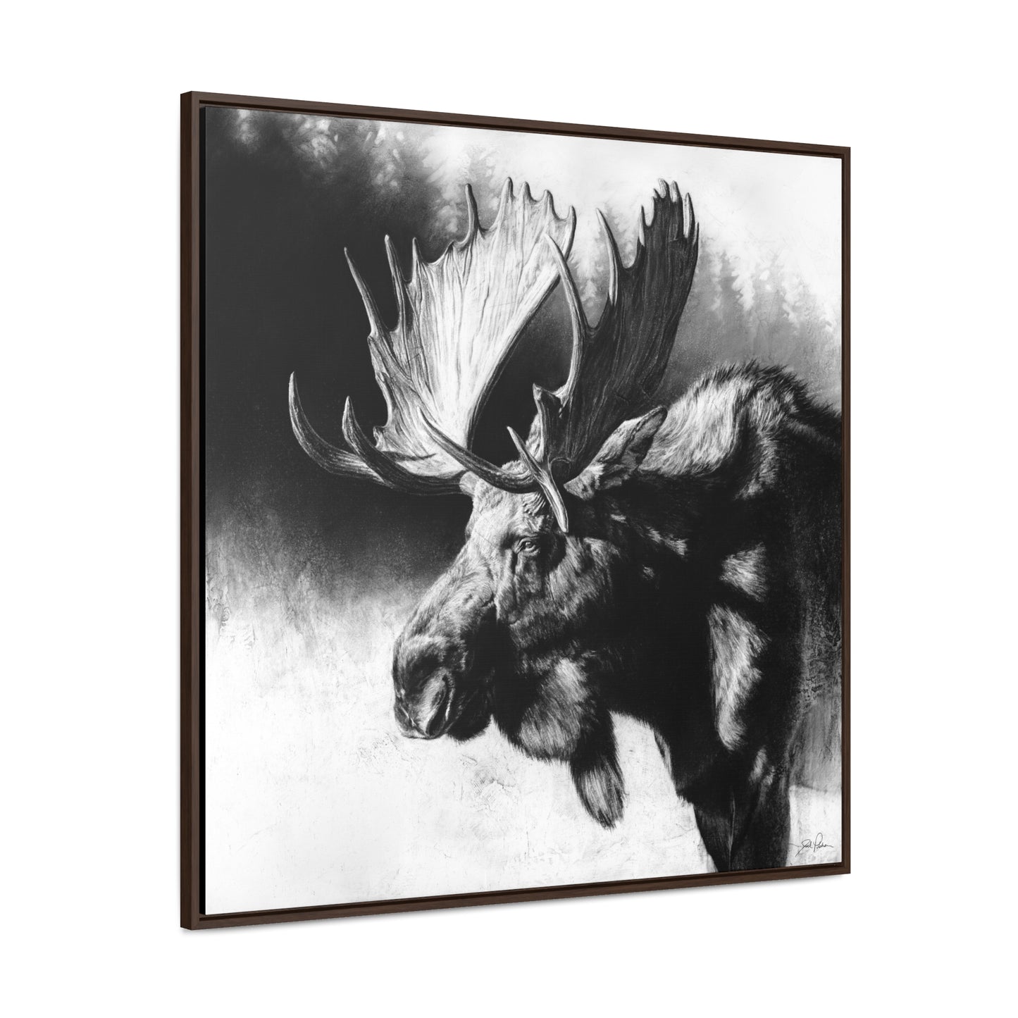 "Formida-bull" Gallery Wrapped/Framed Canvas