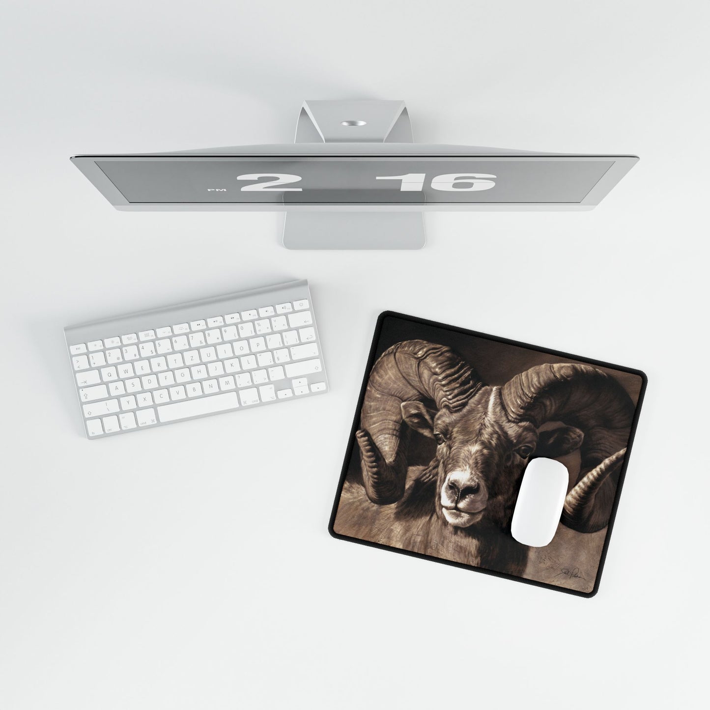 "Full Curl" Mouse Pad