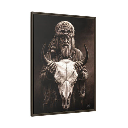 "Legends of the West" Framed Canvas