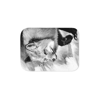 "Fox" Sherpa Blanket.