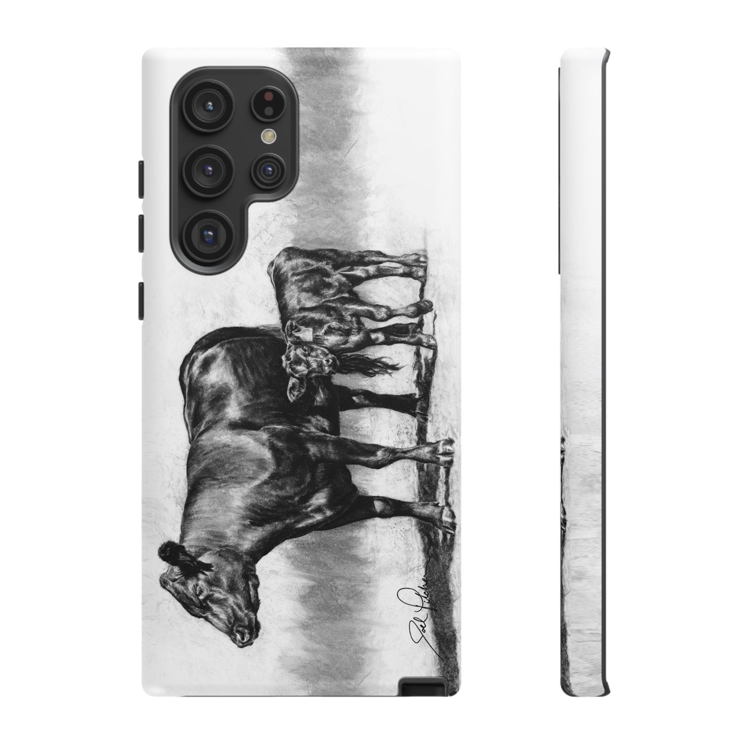 "Mama Cow & Calf" Smart Phone Tough Case