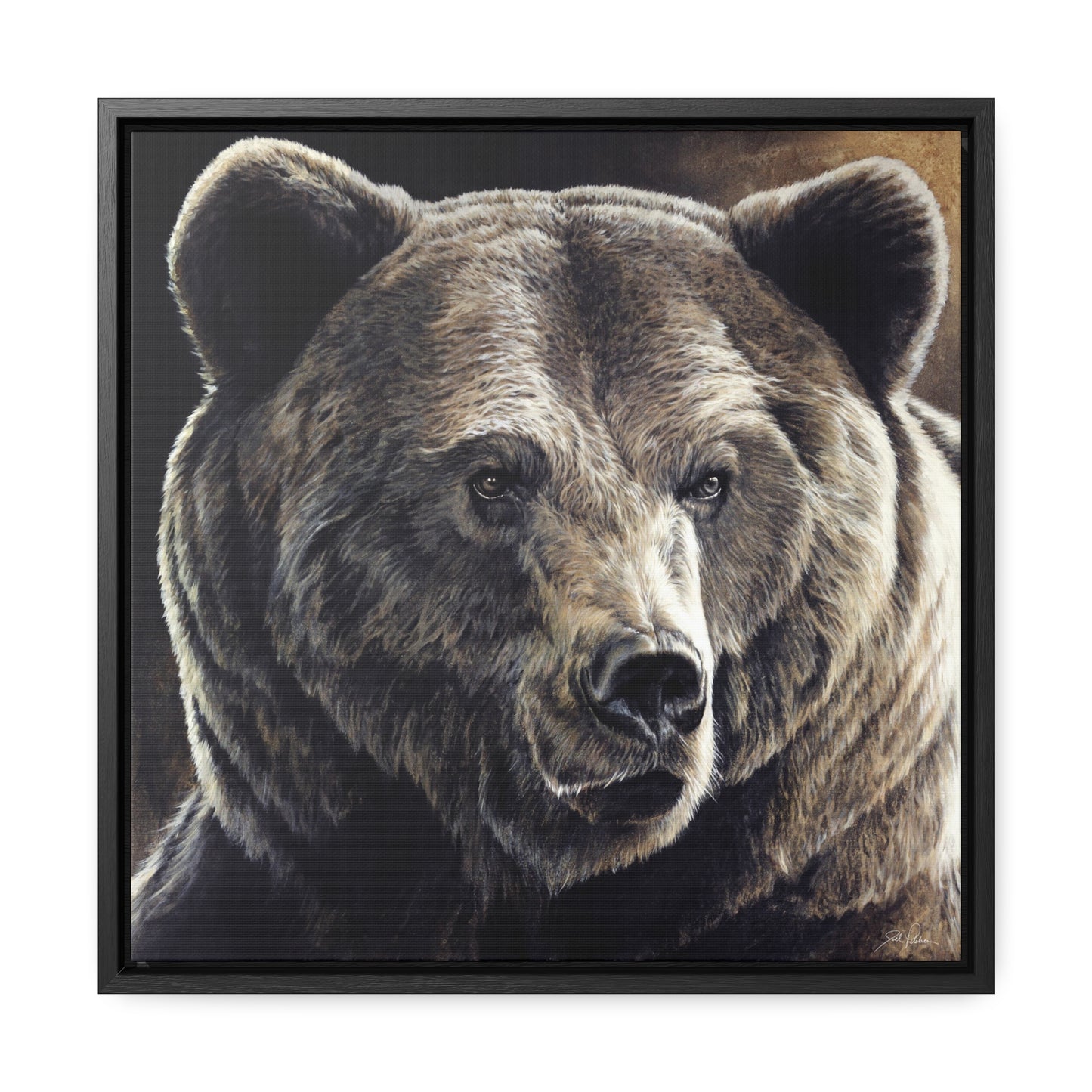 "Kodiak" Gallery Wrapped/Framed Canvas