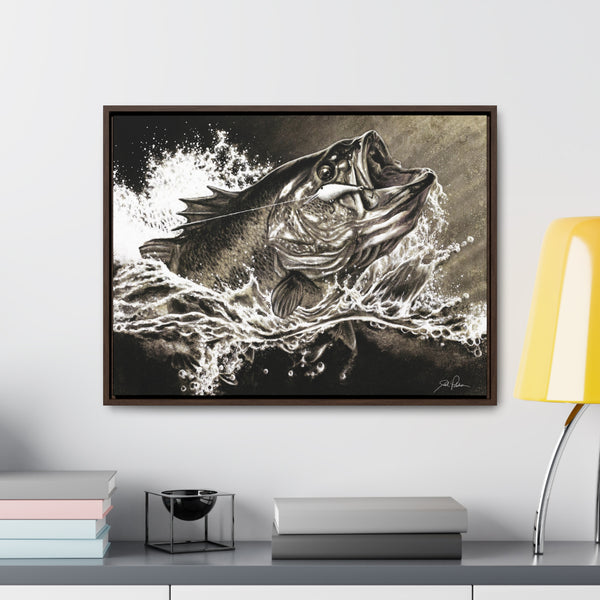 "Hooked" Gallery Wrapped/Framed Canvas