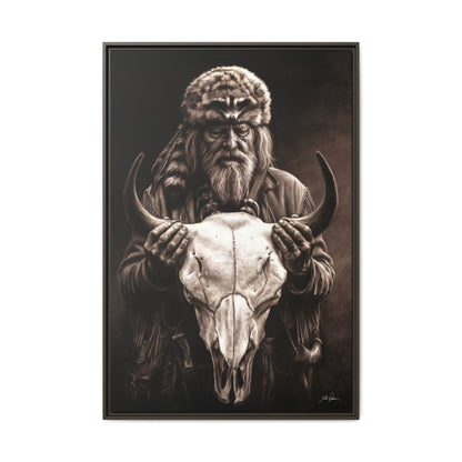 "Legends of the West" Framed Canvas
