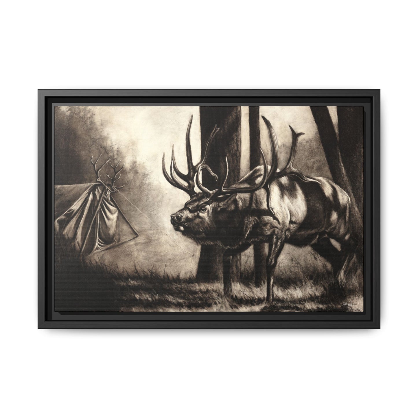 "Family Ties" Framed Canvas