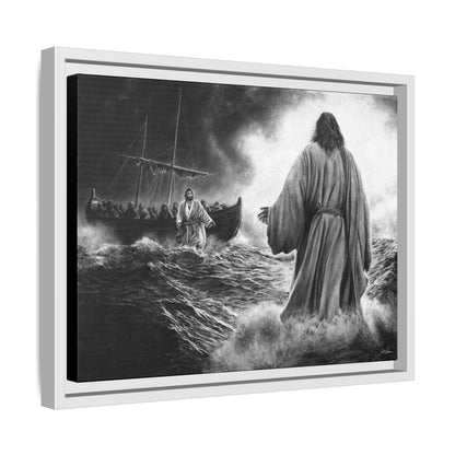 "Be Not Afraid" Framed Canvas