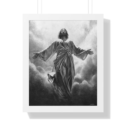 "In His Glory" Framed Paper Print