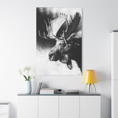 "Formida-bull" Stretched Canvas